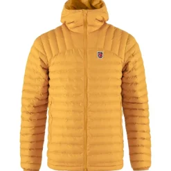 Fju00e4llru00e4ven Takit|Talvitakit*Fjällräven takki Expedition Lätt Hoodie 161 Mustard Yellow