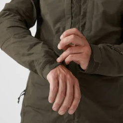 Fju00e4llru00e4ven Vaellus- Ja Metsästysvaatteet|Ulkoilu*Fjällräven takki Lappland Hybrid men 633 Dark Olive