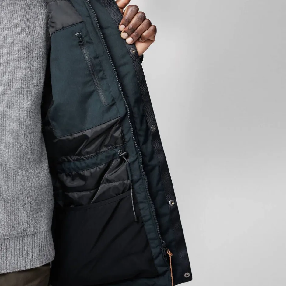 Fju00e4llru00e4ven Takit|Talvitakit*Fjällräven takki Nuuk Lite Parka 625 Laurel Green