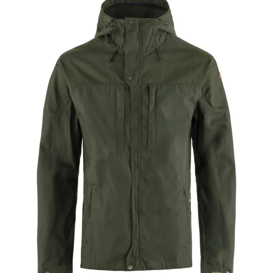 Fju00e4llru00e4ven Takit*Fjällräven takki Skogsö Jacket 662 Deep Forest
