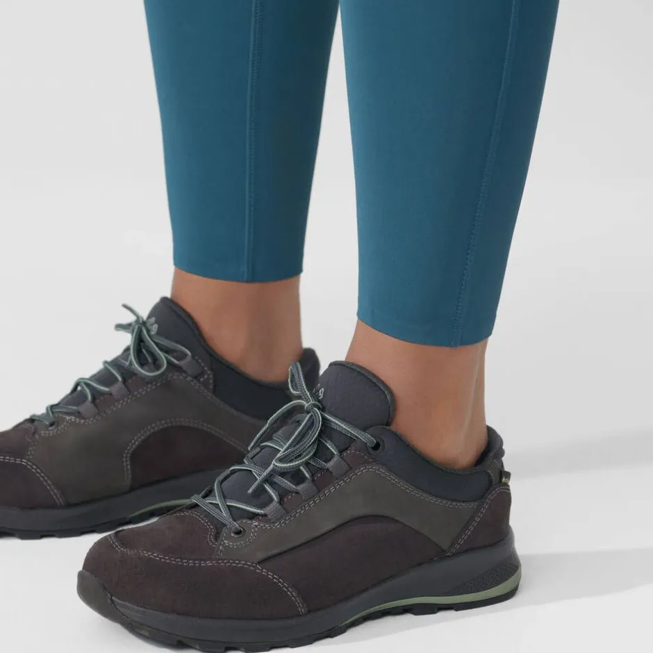 Fju00e4llru00e4ven Housut*Fjällräven tights Abisko Trekking Pro W 550-048 Black-Iron Grey
