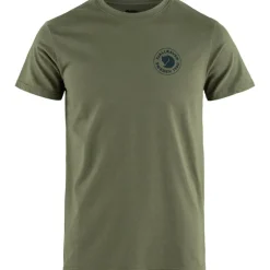 Fju00e4llru00e4ven Paidat Ja Neuleet*Fjällräven t-paita 1960 Logo 625 Laurel Green