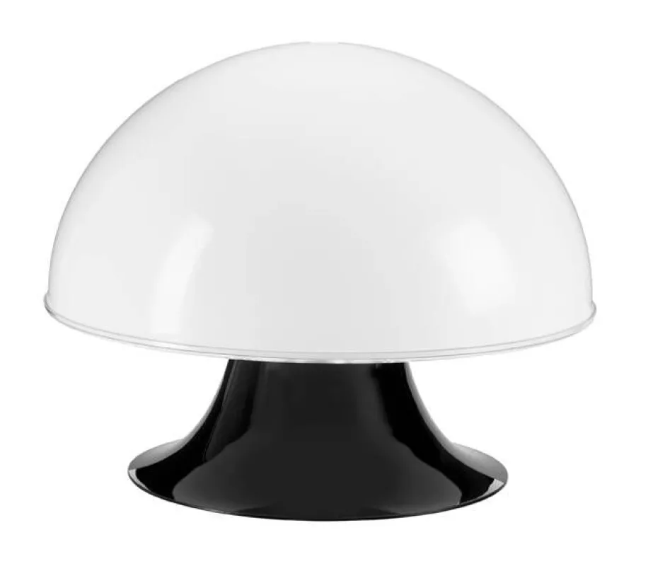 Fosto Sisustusvalaisimet*La Boheme Ø 390 mm pöytävalaisin opaalinvalkea/musta