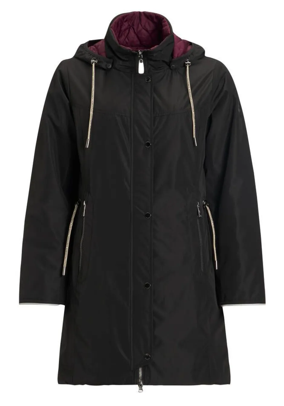 Frandsen Talvitakit*takki 357-448 90/49 black/wine