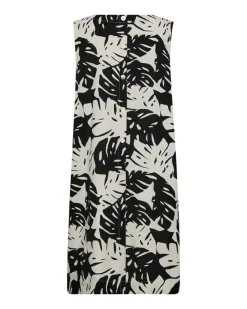 Freequent Vapaa-Ajan Mekot*mekko FqLavisco-dress Moonbeam w. Black