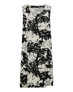 Freequent Vapaa-Ajan Mekot*mekko FqLavisco-dress Moonbeam w. Black