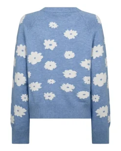Freequent Neulepuserot*neule FqAlpi-pullover Vista Blue