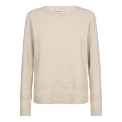 Freequent Neulepuserot*neule FqFlow-pullover Moonbeam Melange