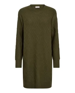 Freequent Vapaa-Ajan Mekot*neulemekko FqSaturn-dress Winter Moss /sammalenvihreu00e4