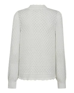 Freequent Neuletakit*neuletakki FqGina-cardigan OFFWHITE