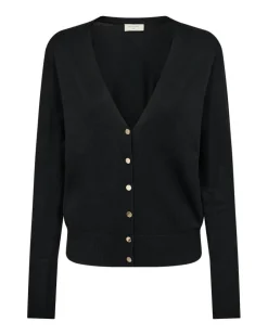 Freequent Neuletakit*neuletakki Fqkatie-cardigan Black