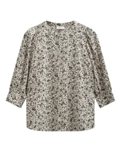 Freequent Puserot*pusero FqMolli-shirt Moonbeam w. Black