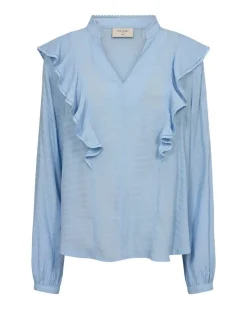 Freequent Puserot*pusero FqShu-shirt Chambray blue / vaaleansininen
