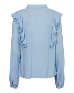 Freequent Puserot*pusero FqShu-shirt Chambray blue / vaaleansininen