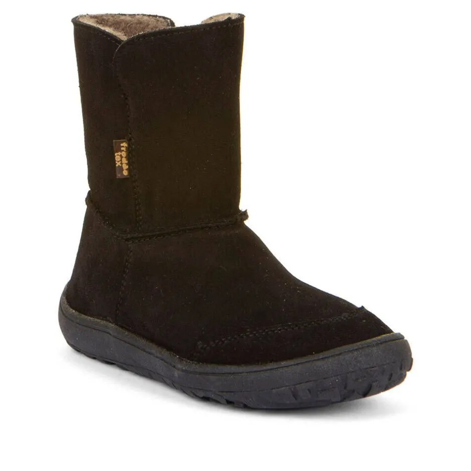 Froddo Paljasjalkakengät*paljasjalkanilkkurit Tex Suede Black