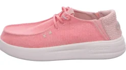 Fusion Kangaskengät*kangaskengät Lily Washed canvas baby pink