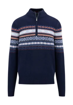 Fynch-Hatton Neulepuserot*neule 1411 320 690 Navy