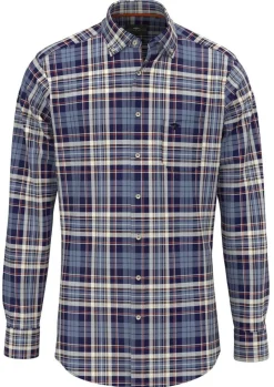 Fynch-Hatton Kauluspaidat*paita 1411 8150 685 Navy