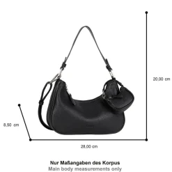 Gabor Laukut Ja Kassit*olkalaukku 060 Devika Shoulder Bag 4726 060 Black
