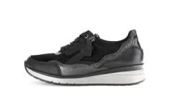 Gabor Tennarit Ja Sneakerit*sneakerit 56.306.67 Capri 67 Schwarz / Asfalto