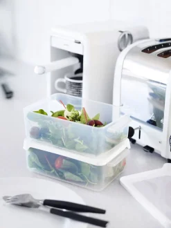 Smartstore Ruoansäilytys Ja Järjestys*Gastromax Tiiviörasia 1 L läpinäkyvä/valkoinen