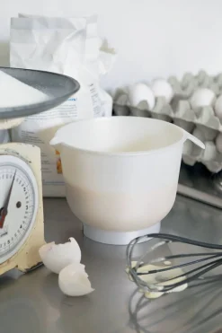Gastromax Leivonta|Keittiötarvikkeet*Vatkauskulho kannella 1,5 L valkoinen