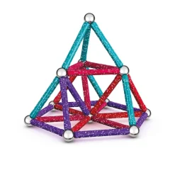 Geomag Leikkiaseet, Työkalut Ja Rakentelu*Glitter 60 osaa