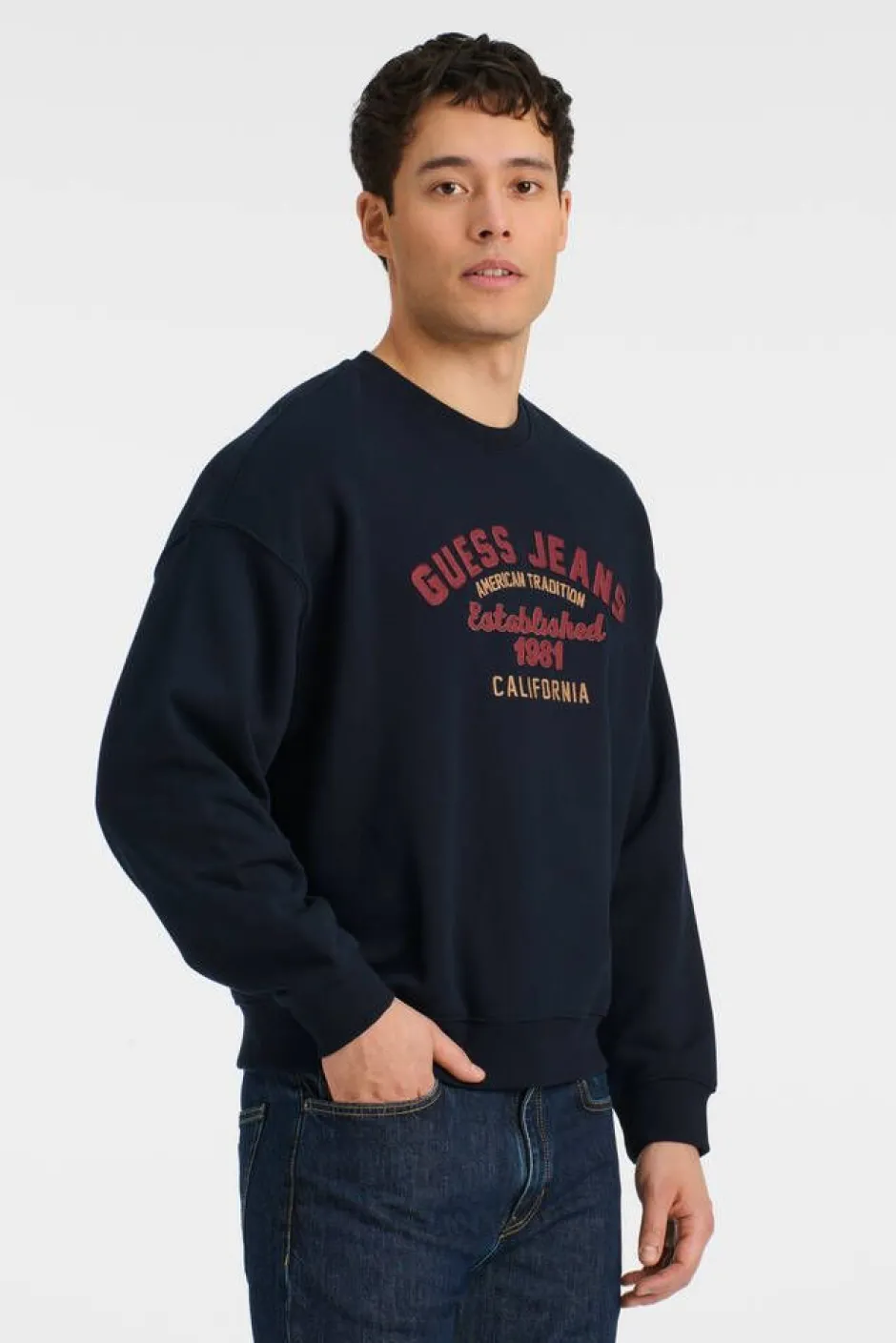 Guess Jeans Colleget*college VINTAGE SWEAT
