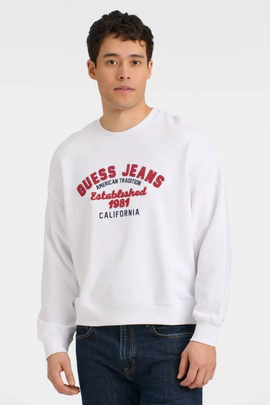 Guess Jeans Colleget*college VINTAGE SWEAT