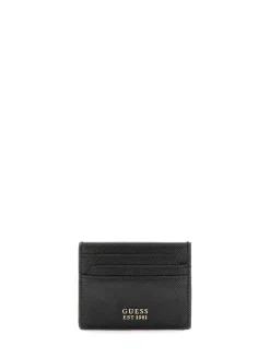 Guess Lompakot*korttikotelo Bla Laurel Slg Card Holder Bla Black