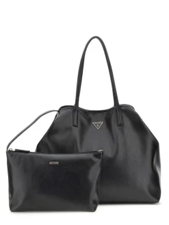 Guess Laukut Ja Kassit*laukku Bla Eco Victtoria Lrg 2 In 1 Tote Bla Black