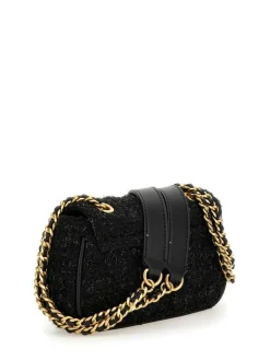 Guess Laukut Ja Kassit*laukku Bla Giully Mini Cnvrtble Xbdy Flap Bla Black