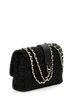 Guess Laukut Ja Kassit*laukku Bla Giully Mini 2 Comp Cnvrtbl Flp Bla Black