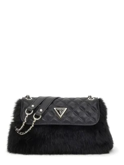Guess Laukut Ja Kassit*laukku Bla Lise Convertible Xbody Flap Bla Black