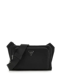 Guess Laukut*laukku Bla Milano Flat Bumbag W Frt Pkt Bla Black