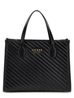 Guess Laukut Ja Kassit*laukku Bla Silvana 2 Comp Tote Bla Black