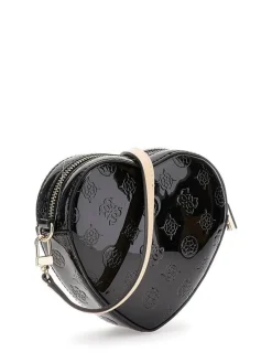 Guess Laukut Ja Kassit*laukku Blo Arnela Mini Heart Bag Blo Black logo