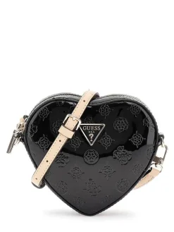 Guess Laukut Ja Kassit*laukku Blo Arnela Mini Heart Bag Blo Black logo