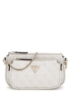 Guess Laukut Ja Kassit*laukku Bnn Noelle Dbl Pouch Crossbody Bnn Bone logo