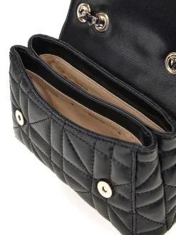 Guess Laukut Ja Kassit*laukku HWQG96 25780 Bla Edita Mimi Cnvrtble Xbdy Flap Bla Black