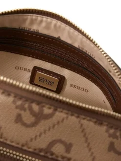 Guess Laukut Ja Kassit*laukku HWSO96 72140 Lgw Noelle II Crossbody Camera Lgw Logo / Brown