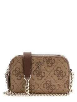Guess Laukut Ja Kassit*laukku HWSO96 72140 Lgw Noelle II Crossbody Camera Lgw Logo / Brown