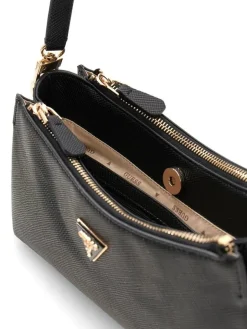 Guess Laukut Ja Kassit*laukku HWZG96 72730 Bla Noelle II 3 Comp Shldr Xbody Bla Black