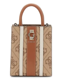 Guess Laukut Ja Kassit*laukku Ltl Erenia Mini Tote Ltl Latte logo
