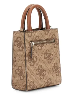 Guess Laukut Ja Kassit*laukku Ltl Erenia Mini Tote Ltl Latte logo