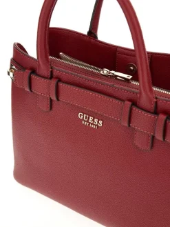 Guess Laukut Ja Kassit*laukku Gregoria Lrg GrFriend Satchel RED