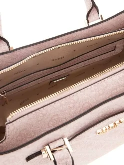 Guess Laukut Ja Kassit*laukku Rwg Katya Girlfriend Satchel Rwg Rose Water logo