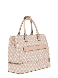 Guess Laukut Ja Kassit*laukku Rwo Wilder Zip Bottom Shopper Tote RWO Rosewood