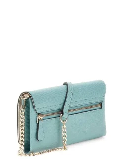 Guess Laukut Ja Kassit*laukku Tea Noelle Xbody Flap Organizer Tea Teal