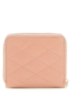 Guess Lompakot*lompakko Bik Wallet Zip Around Bik Blush Pink